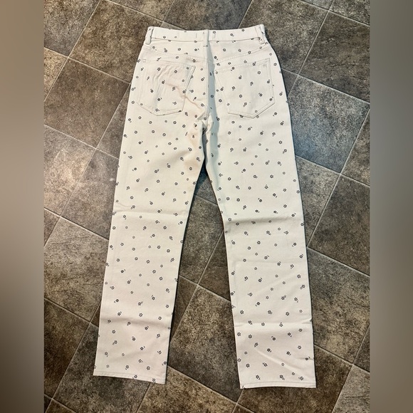 MADEWELL The '90s Straight Jean in Daisy Drizzle NWT - Picture 7 of 10